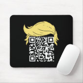 Funny Qr Präsident Trump Tance Code 2 Mousepad (Mit Mouse)