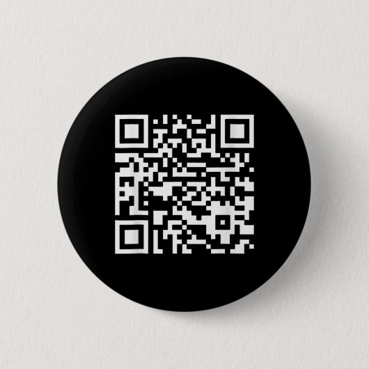 Funny Qr Präsident Trump Tance Code (auf Byck) Button (Vorderseite)