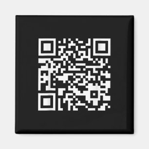 Funny Qr Präsident Trump Tance Code (auf Byck) Magnet