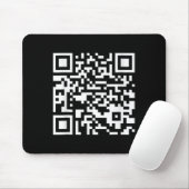 Funny Qr Präsident Trump Tance Code (auf Byck) Mousepad (Mit Mouse)