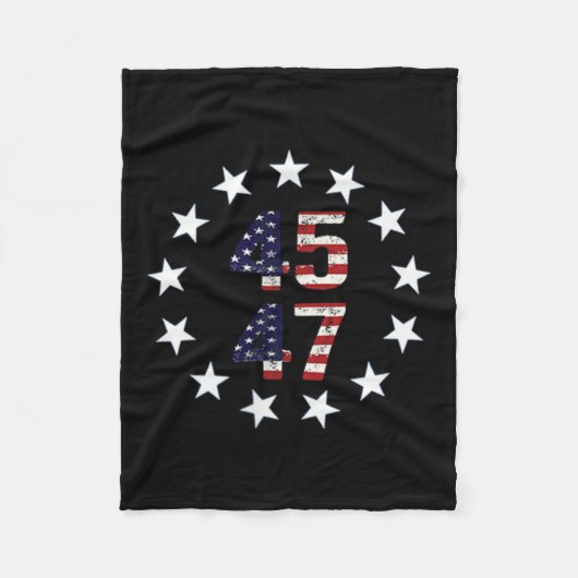 Funny Qr Präsident Trump Tance Code Fleecedecke (Vorderseite)