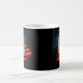 Funny Qr Präsident Trump Tance Code Kaffeetasse (Mittel)