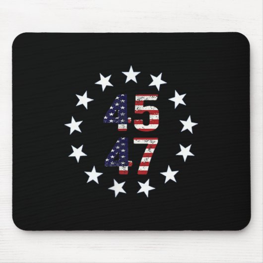 Funny Qr Präsident Trump Tance Code Mousepad (Vorne)