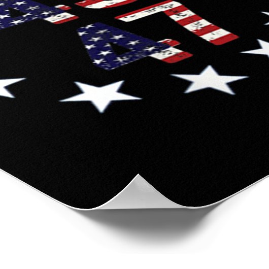 Funny Qr Präsident Trump Tance Code Poster (Ecke)