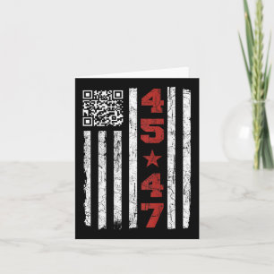 Funny Qr Präsident Trump Tance Code Trump 4547 (on Karte