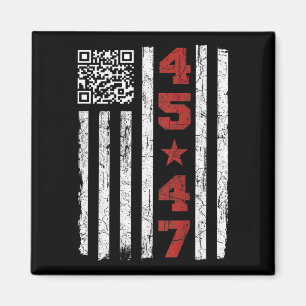 Funny Qr Präsident Trump Tance Code Trump 4547 (on Magnet