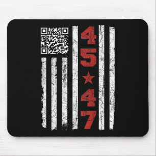 Funny Qr Präsident Trump Tance Code Trump 4547 (on Mousepad
