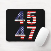 Funny Qr Präsident Trump Tance Code Trump 45_47 Mousepad (Mit Mouse)