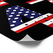 Funny Qr Präsident Trump Tance Code Trump 45_47 Poster (Ecke)