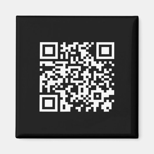 Funny Qr Präsident Trump Tanzcode 2025 Magnet (Vorne)