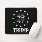 Funny Qr Präsident Trump Tanzcode 4547 (vorne An Mousepad (Mit Mouse)
