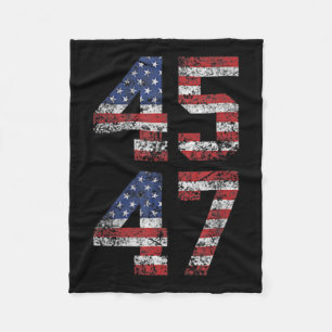 Funny Qr Präsident Trump Tanzcode (auf Byck) 1 Fleecedecke