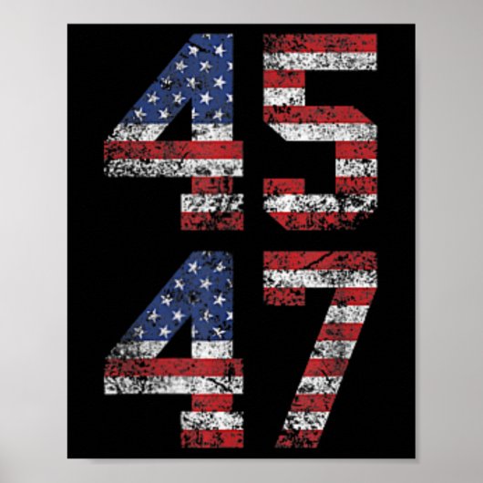 Funny Qr Präsident Trump Tanzcode (auf Byck) 1 Poster (Vorne)