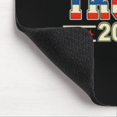 Funny Qr Präsident Trump Tanzcode (auf Byck) 2 Mousepad (Ecke)