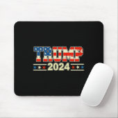 Funny Qr Präsident Trump Tanzcode (auf Byck) 2 Mousepad (Mit Mouse)