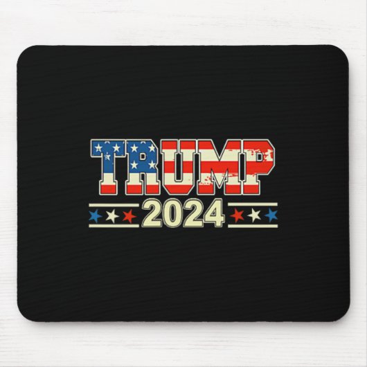 Funny Qr Präsident Trump Tanzcode (auf Byck) 2 Mousepad (Vorne)