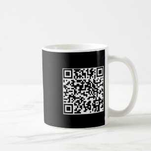 Funny Qr Präsident Trump Tanzcode (auf der Rücksei Kaffeetasse