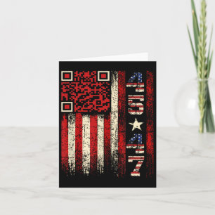 Funny Qr Scan Me Präsident Trump 4547 Trump Dancin Karte