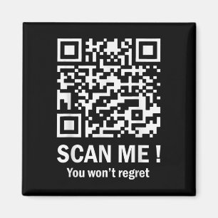 Funny Qr Scan Me Präsident Trump 45_47 Trump Magnet