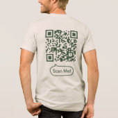 Funny QR Shirt - BTF (Rückseite)