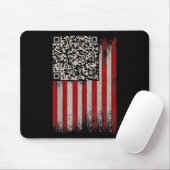 Funny Qr Trump Tanzcode Mousepad (Mit Mouse)