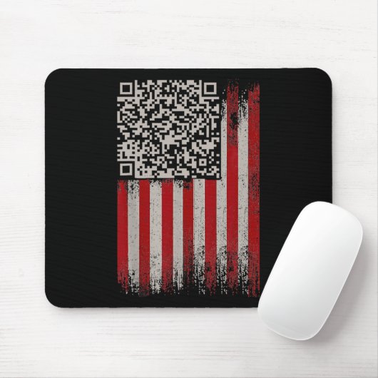 Funny Qr Trump Tanzcode Mousepad (Mit Mouse)