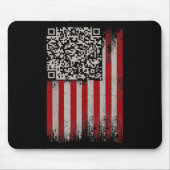 Funny Qr Trump Tanzcode Mousepad (Vorne)