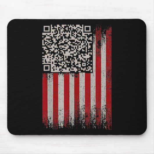 Funny Qr Trump Tanzcode Mousepad (Vorne)
