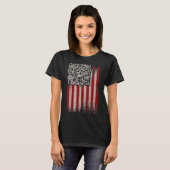 Funny Qr Trump Tanzcode T-Shirt (Vorne ganz)