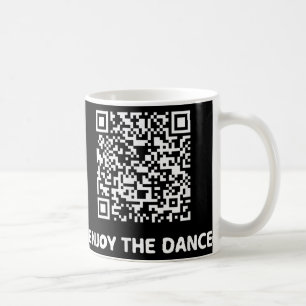 Funny Qr Trump tanzt Interaktiver Code Kaffeetasse