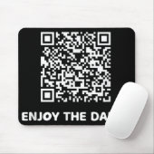 Funny Qr Trump tanzt Interaktiver Code Mousepad (Mit Mouse)