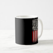 Funny Qr Trumps Tanzcode Kaffeetasse (VorderseiteRechts)