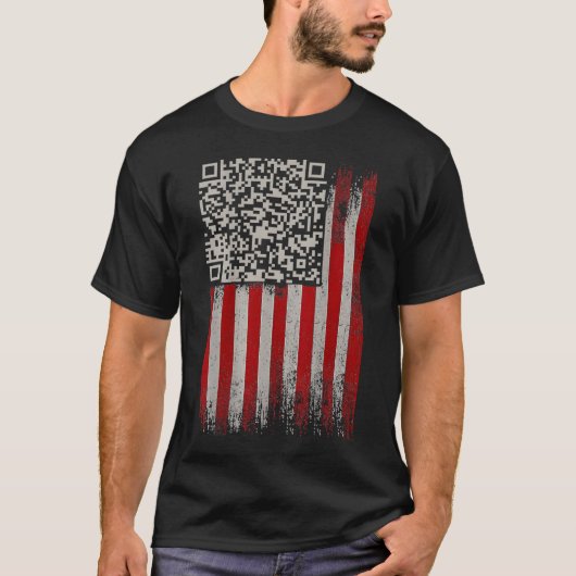 Funny Qr Trumps Tanzcode T-Shirt (Vorderseite)