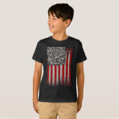 Funny Qr Trumps Tanzcode T-Shirt (Vorne ganz)