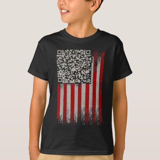 Funny Qr Trumps Tanzcode T-Shirt (Vorderseite)