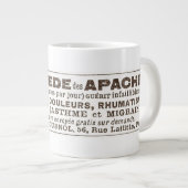 Funny Quack Docure Heilung Apache Remedy und Jumbo-Tasse (Vorderseite Rechts)