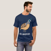 Funny Quail Whisperer Liebe Quäntchen T-Shirt (Vorne ganz)