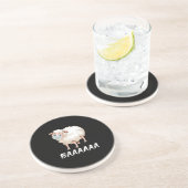 Funny Quarantine | Maske Sheep Trendy Geschenke Getränkeuntersetzer (Seite)