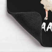 Funny Quarantine | Maske Sheep Trendy Geschenke Mousepad (Ecke)