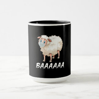 Funny Quarantine | Maske Sheep Trendy Geschenke Tasse
