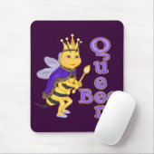 Funny Queen Bee Mousepad (Mit Mouse)