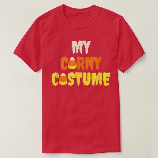 Funny Quick Candy Corn Costume T-Shirt (Design vorne)