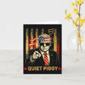 Funny Quiet Ggy  Karte (Gelbe Blume)