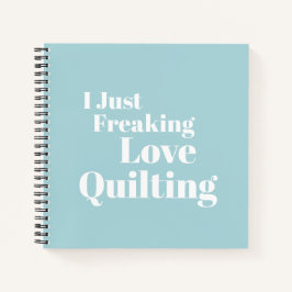 Funny Quilter Quilter Quilter Zitat Graph Paper Notizblock