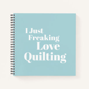 Funny Quilter Quilter Quilter Zitat Graph Paper Notizblock