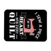 Funny Quilters Geschenke Magnet (Horizontal)
