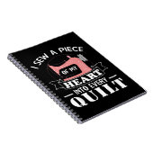 Funny Quilters Geschenke Notizblock (Rechte Seite)