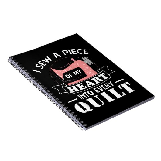 Funny Quilters Geschenke Notizblock (Rechte Seite)
