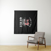 Funny Quilters Geschenke Wandteppich (Beispiel (Horizontal))