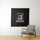 Funny Quilters Geschenke Wandteppich (Beispiel)